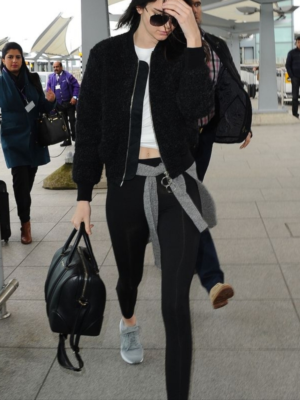Acne Studios Tyson bouclé bomber jacket ASO Kylie Jenner Wool Mohair Alpaca blnd